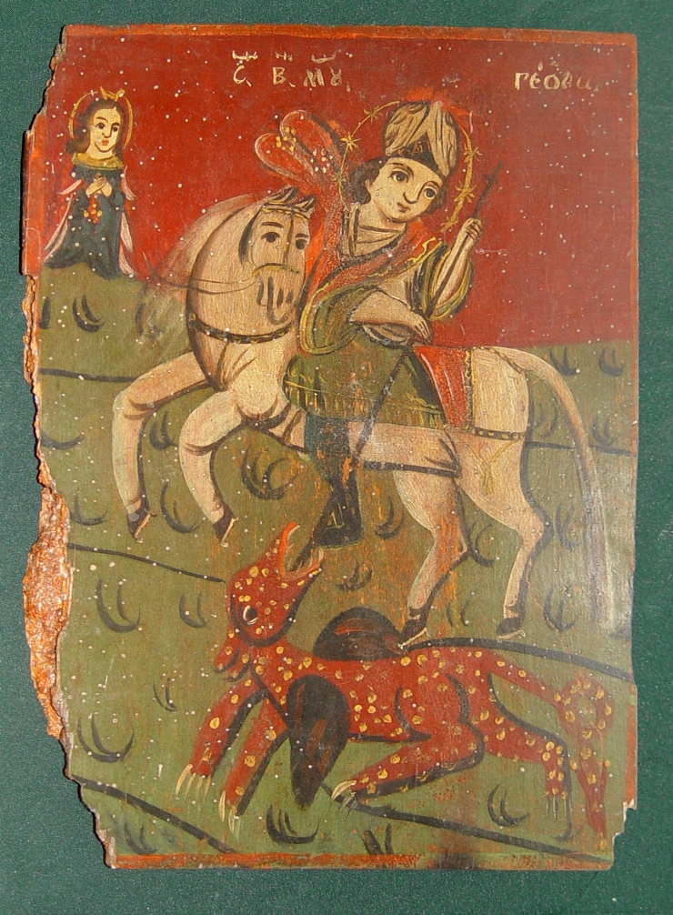 Sfîntul Gheorghe ucide Balaurul