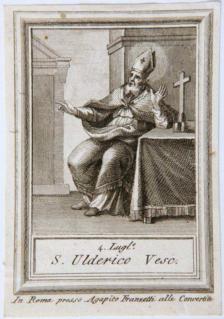 Sfîntul Uderico (foaie de calendar 4 iulie)