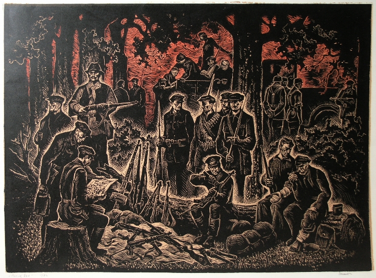 După luptă. O parte din triptic ”Batalion de vânătoare”