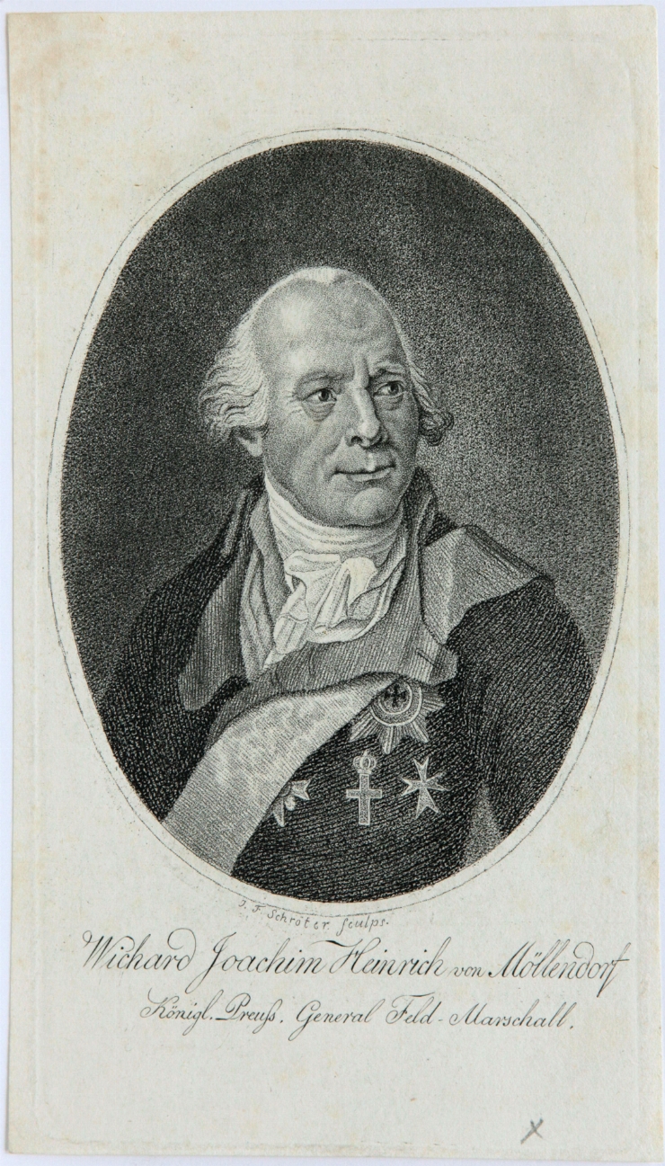 Portretul general-feldmareșalului Wichard Ioachim Heinrich von Mollendorf