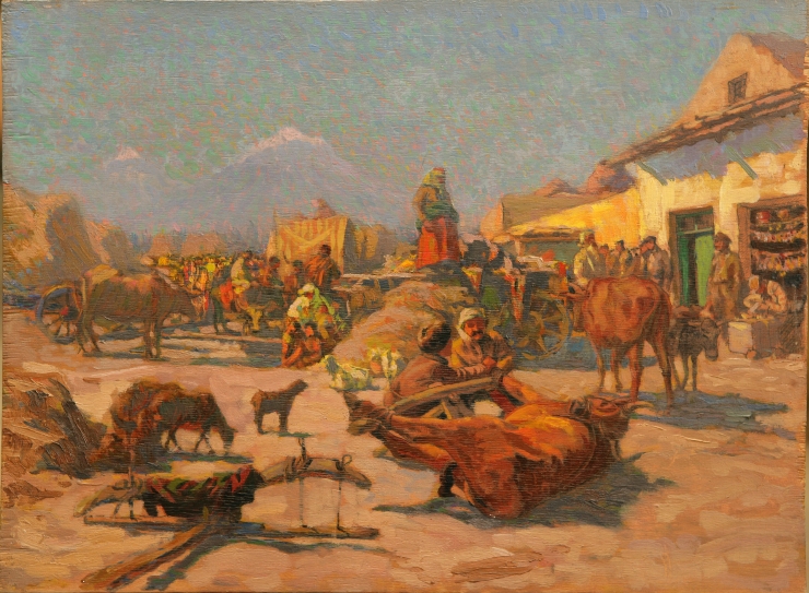 Târg. Armenia