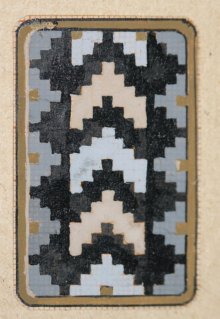 Schiţă de ornament geometric