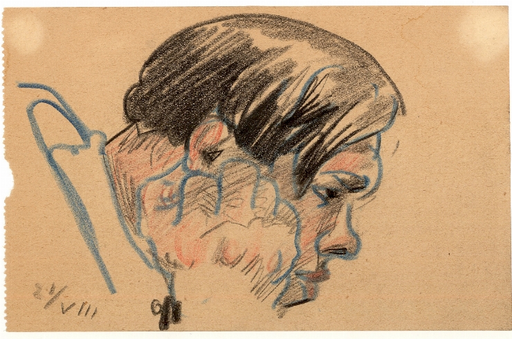 Schiţă (Profil de bărbat)
