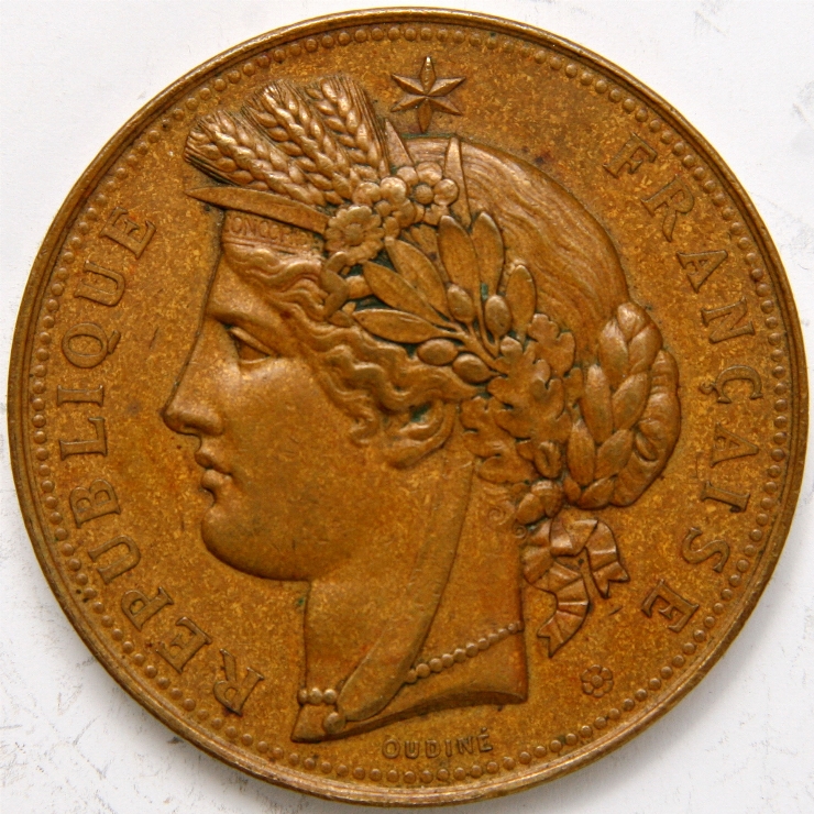 Medalie comemorativă „100 ani de la revoluția franceză, 1889”