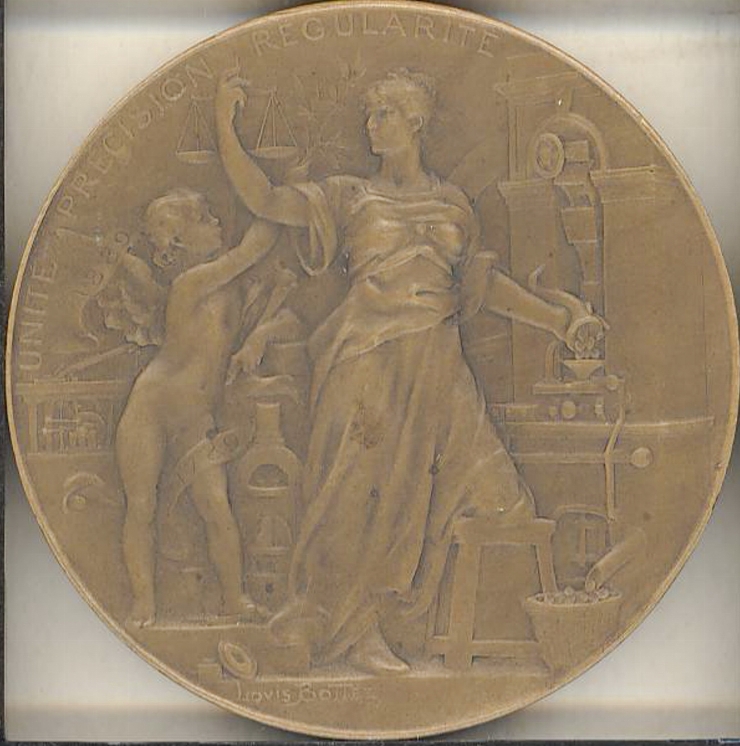 Medalie dedicată jubileului monetăriei pariziene, 1889