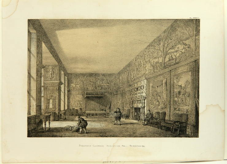 Interiorul Castelului Derbyshire