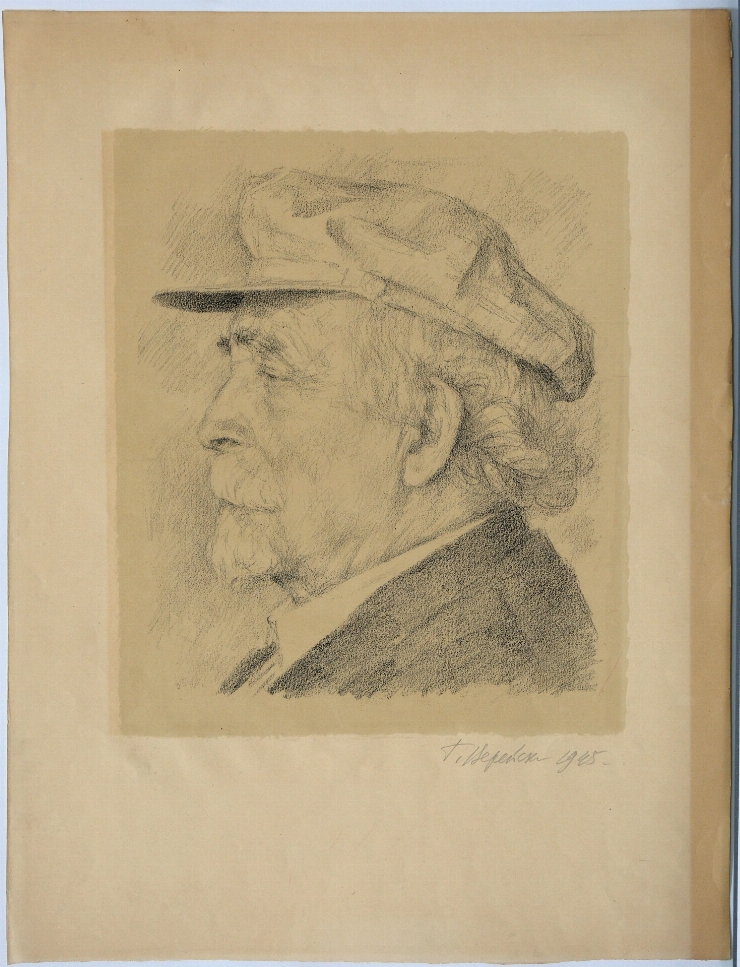 Portretul academicianului N. D. Zelinski