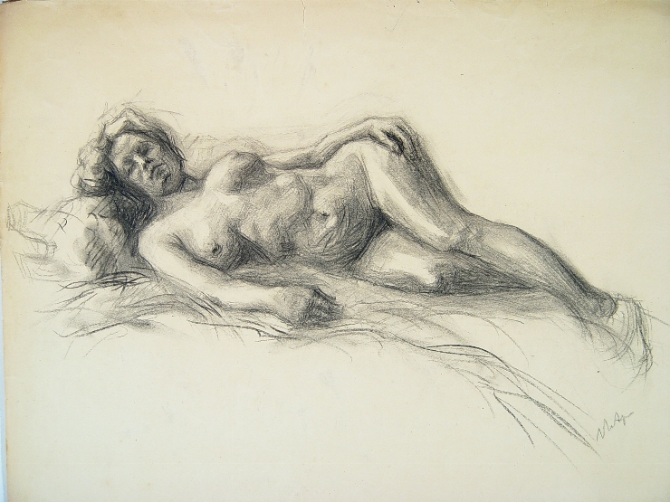 Model, Nud de femeie