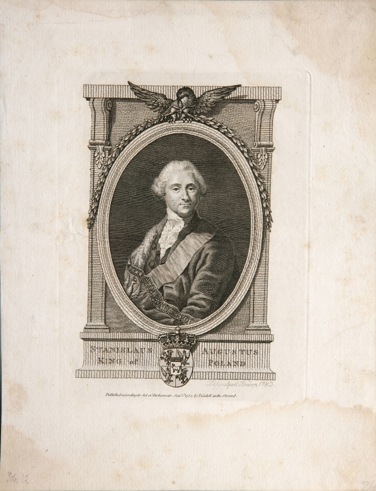 Portretul lui Stanislaus Augustus regele Poloniei