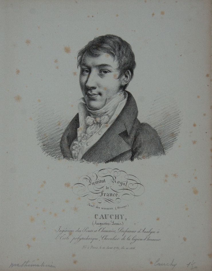 Portretul lui Cauchy A. L.