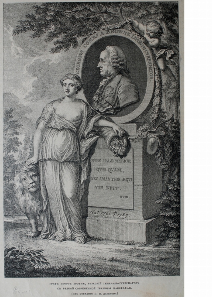 Glorificarea contelui Georg Braun (alegorie)