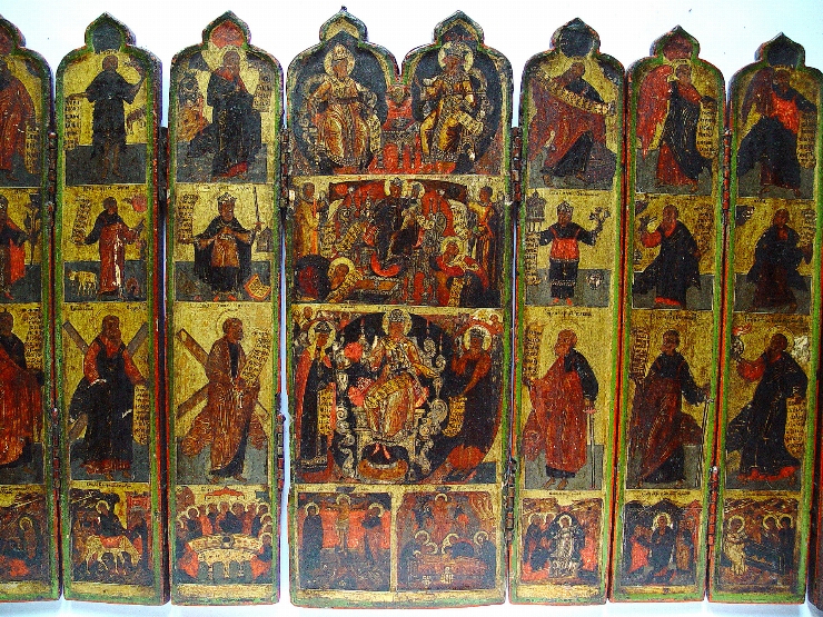 Altar de campanie (din 27 canaturi)