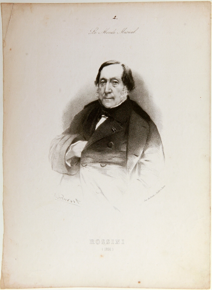Portretul lui Gioacchino Rossini