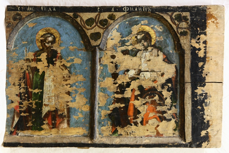 Panou de tîmplă: App. Iuda şi Filip