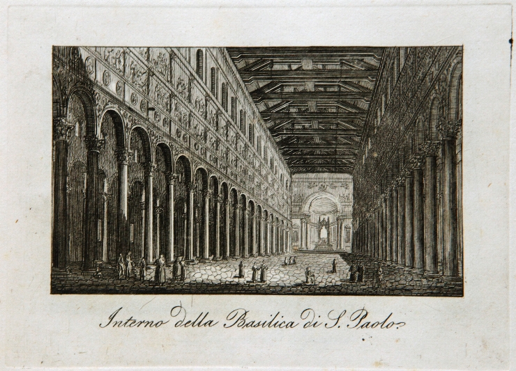 Interiorul bazilicii Sf. Pavel