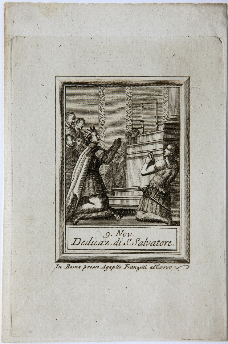 Sfântul Salvatore (foaie din calendar - 9 noiembrie)