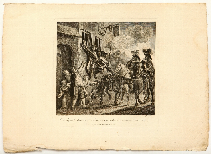 Ilustrație la romanul ”Don Quijote”