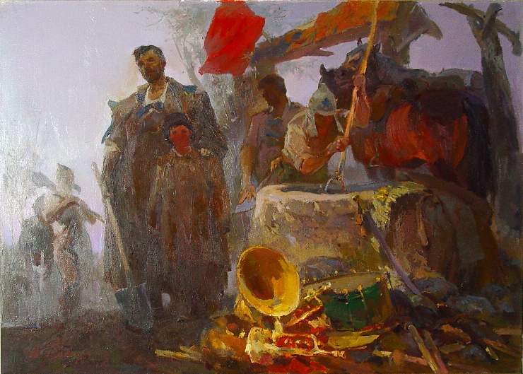 Între bătălii (Между боями)
