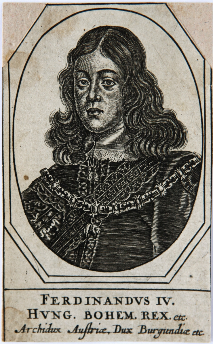 Portretul lui Ferdinand IV - regele Ungariei