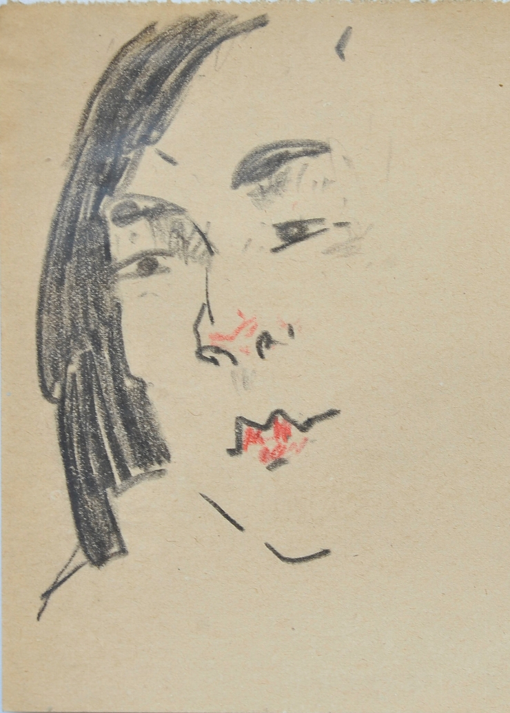 Schiţă (Portret de femeie)