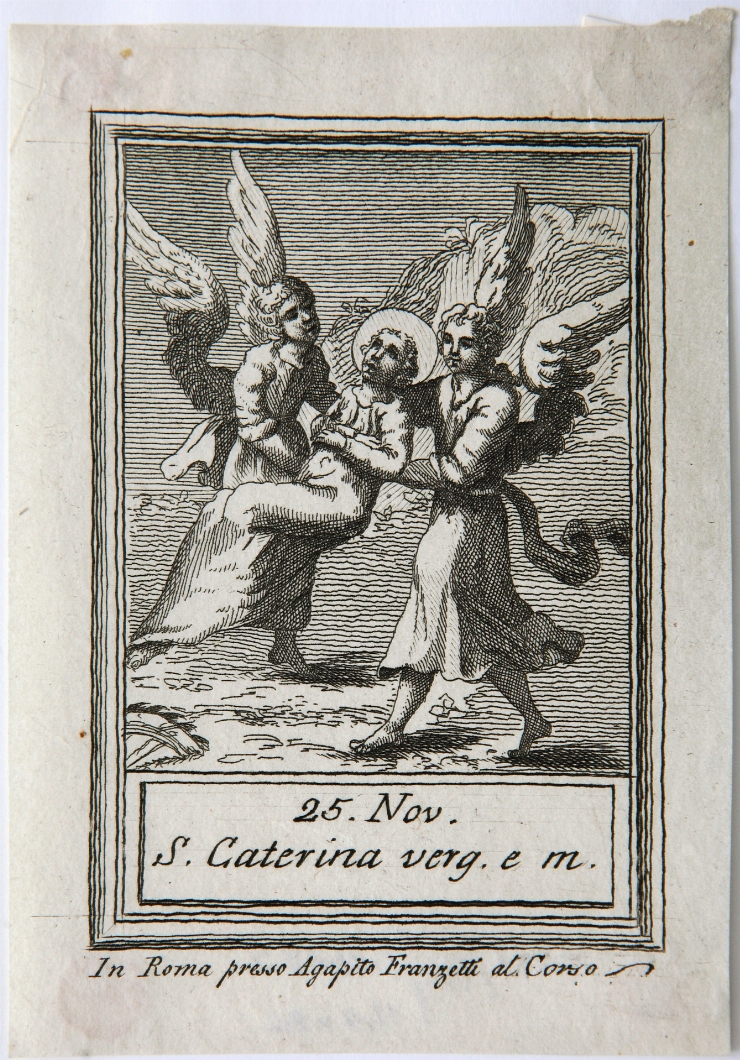 Sfânta Ecaterina (foaie din calendar - 25 noiembrie)