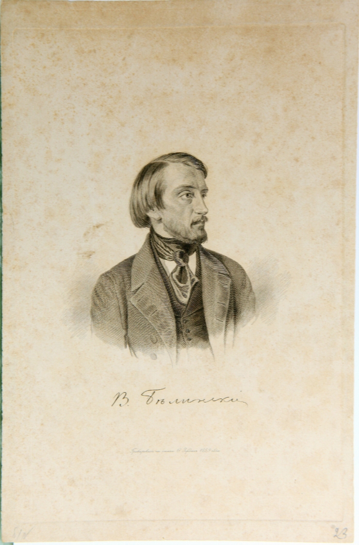 Portretul lui V. G. Belinskii