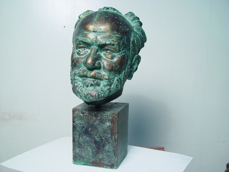 Portretul sculptorului L. Dubinovschii