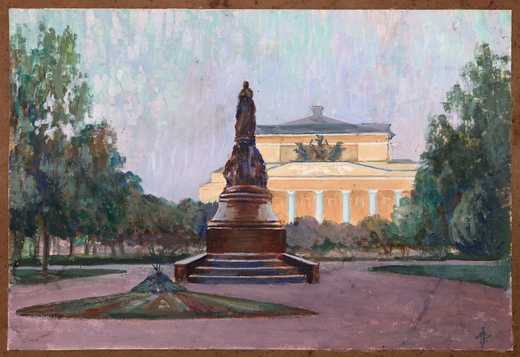 Teatrul Alexandrinskii din Leningrad (Sankt Petersburg)