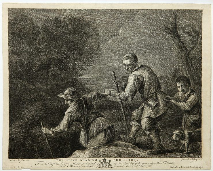 Orbi conduși de orb (după Tintoretto)