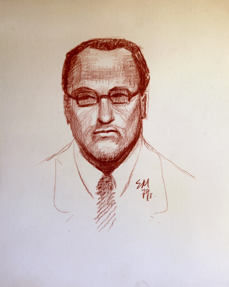 Portret de bărbat în ochelari