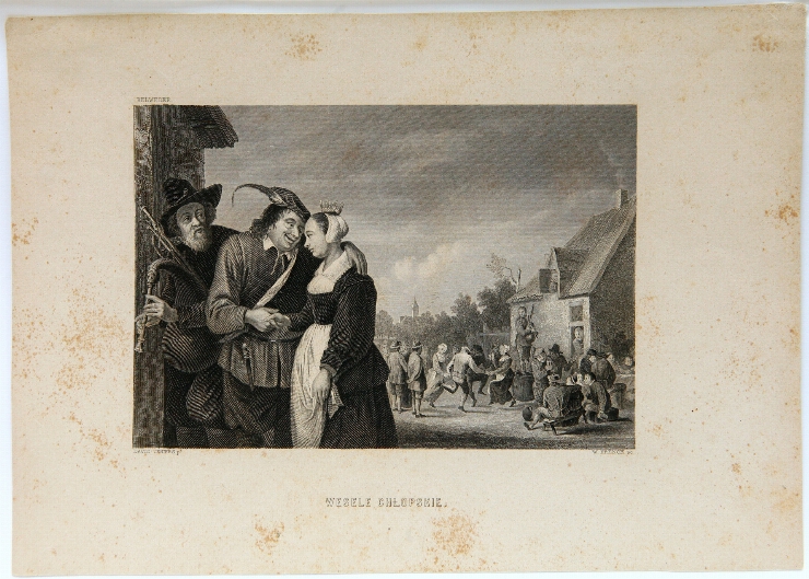 Sărbătoare rurală, după D. Teniers ”Nunta”