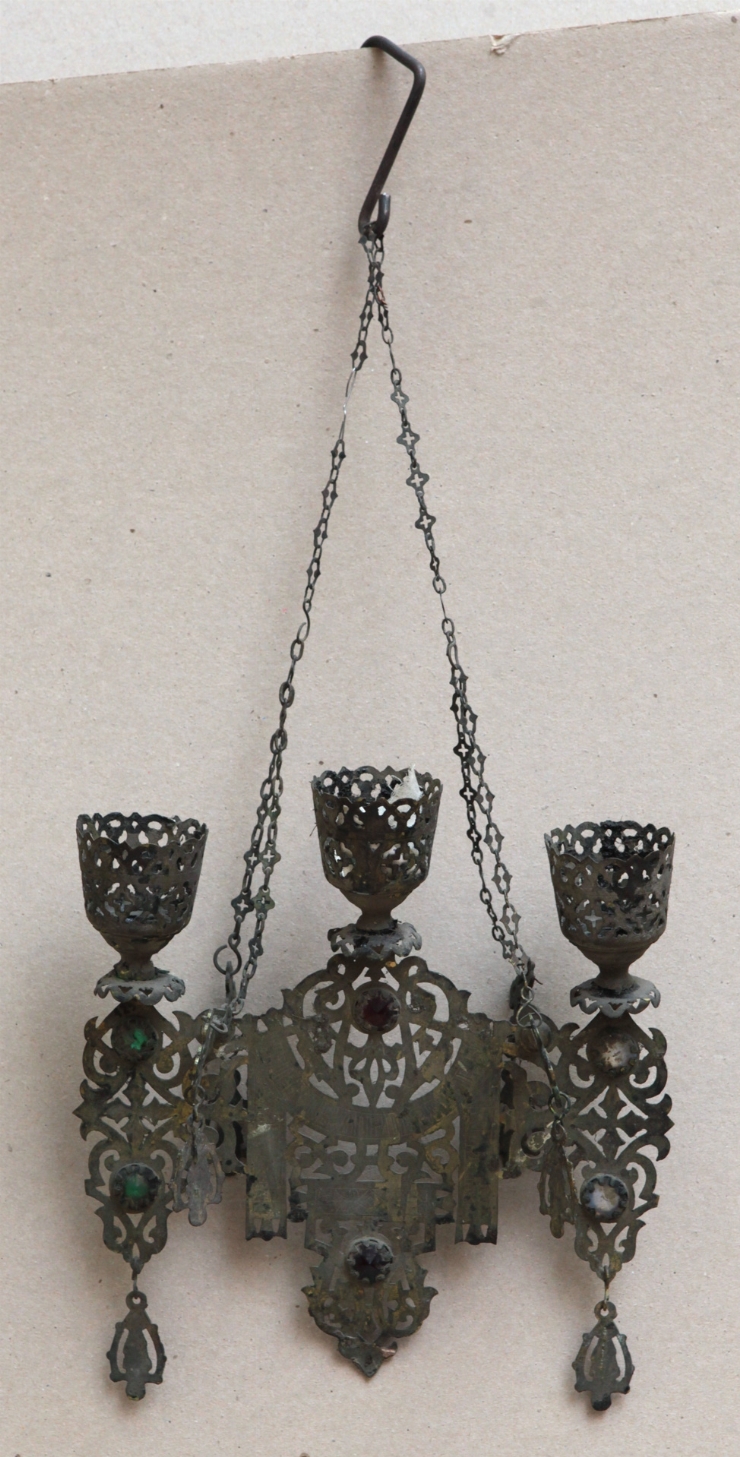 Candelă cu 3 braţe