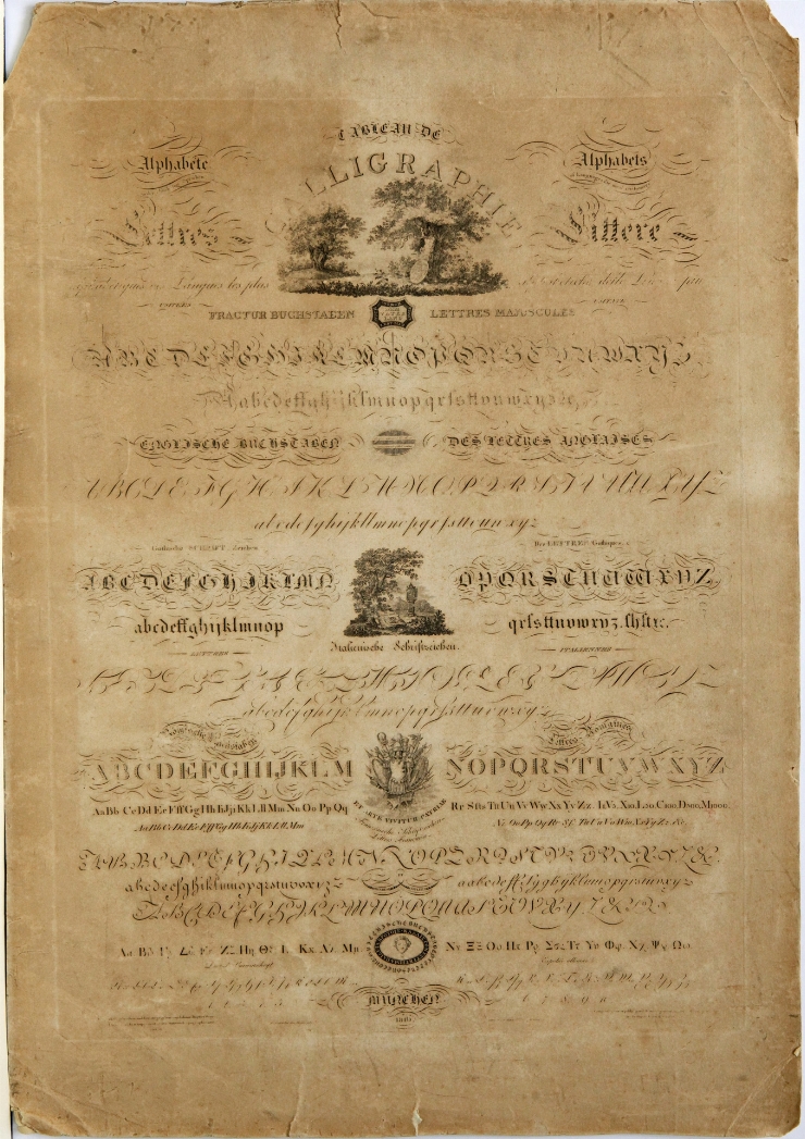 Fonturi caligrafice