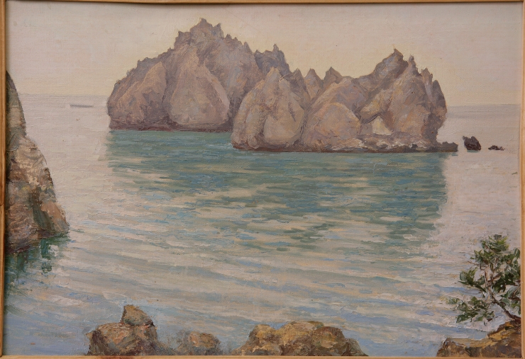 Stînci în mare. Crimeea