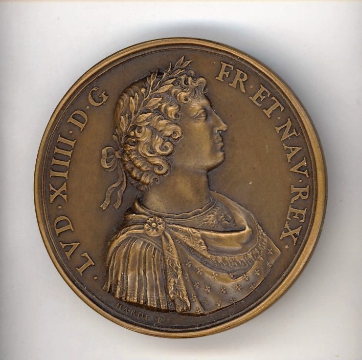 Medalie în cinstea păcii dintre Franţa şi Spania din 1660