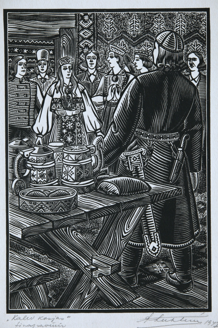 Peţire de Kalen (ilustraţie la poema 