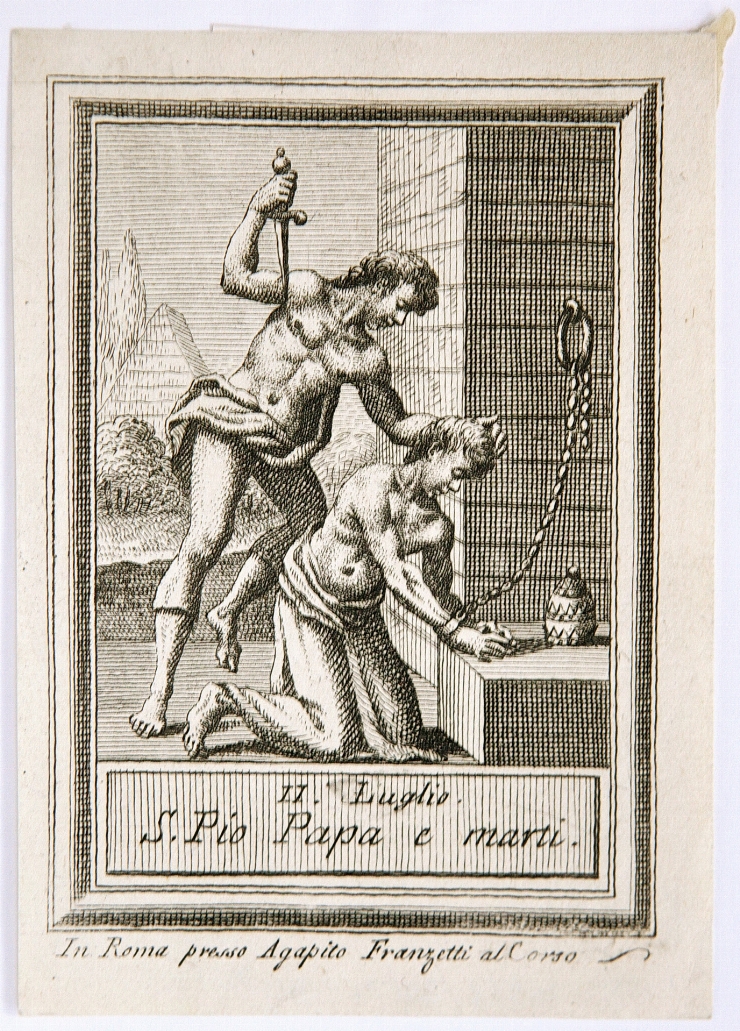 Sf. Pio (foaie de catalog)