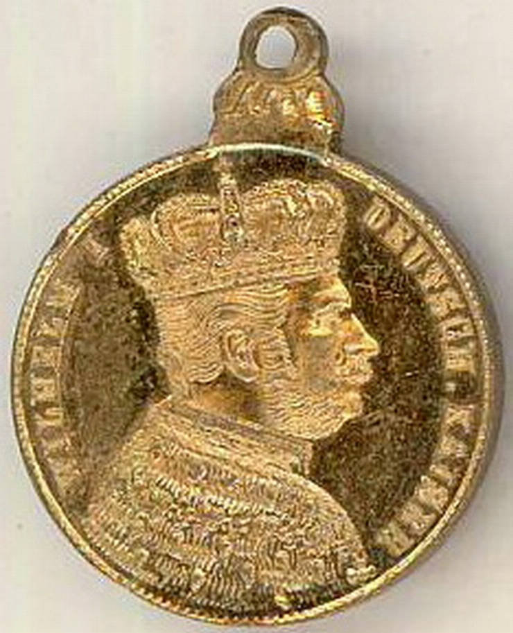 Medalie cu portretul împăratului Wilhelm I, 1887