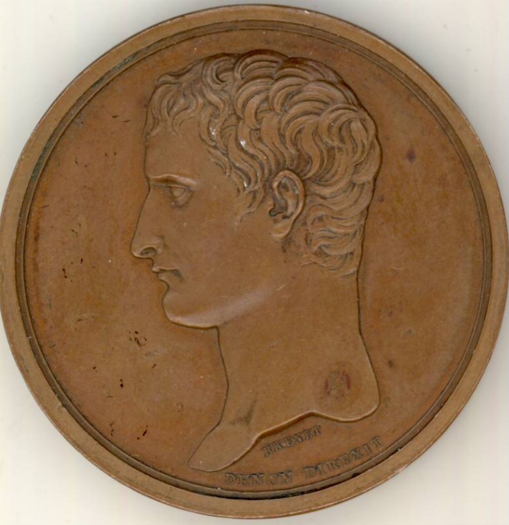 Medalie „4 ani de la inaugurarea Consulatului”, 1803