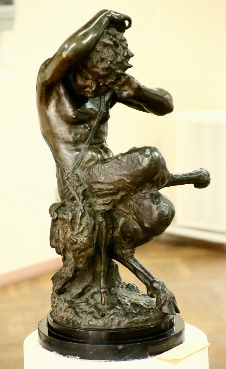 Statuetă „Faun plângând