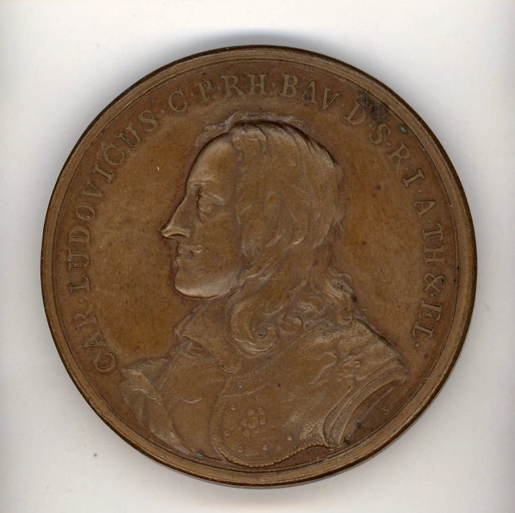 Medalie cu portretul lui Karl Ludwig