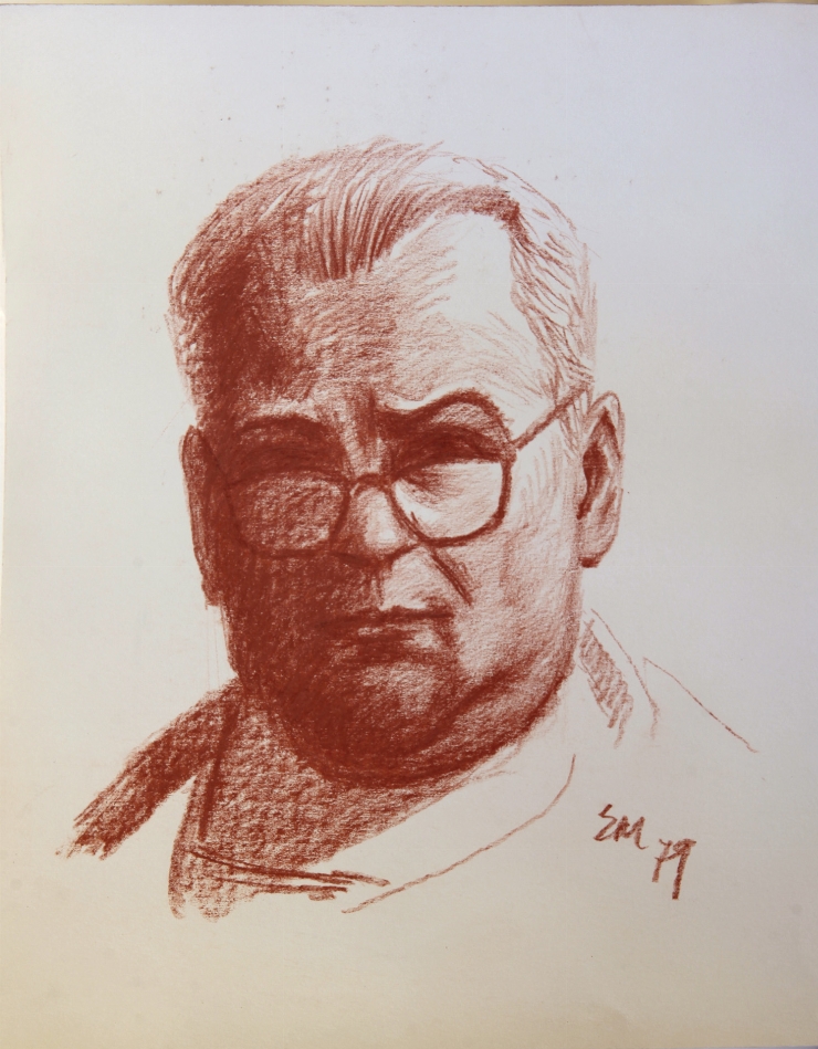 Portret de bărbat în ochelari
