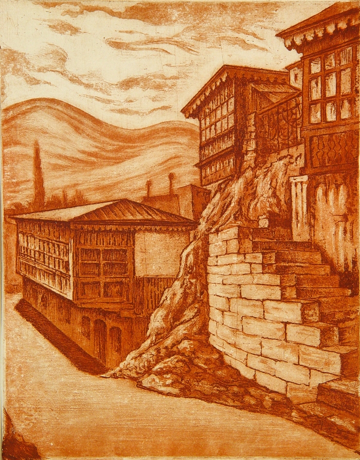 Gurzuf. Strada Leningrad