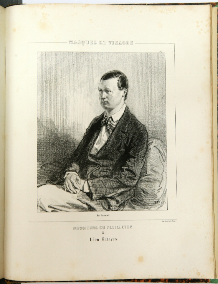 Leon Gatayes (din seria „Măști și fețe” f.59)