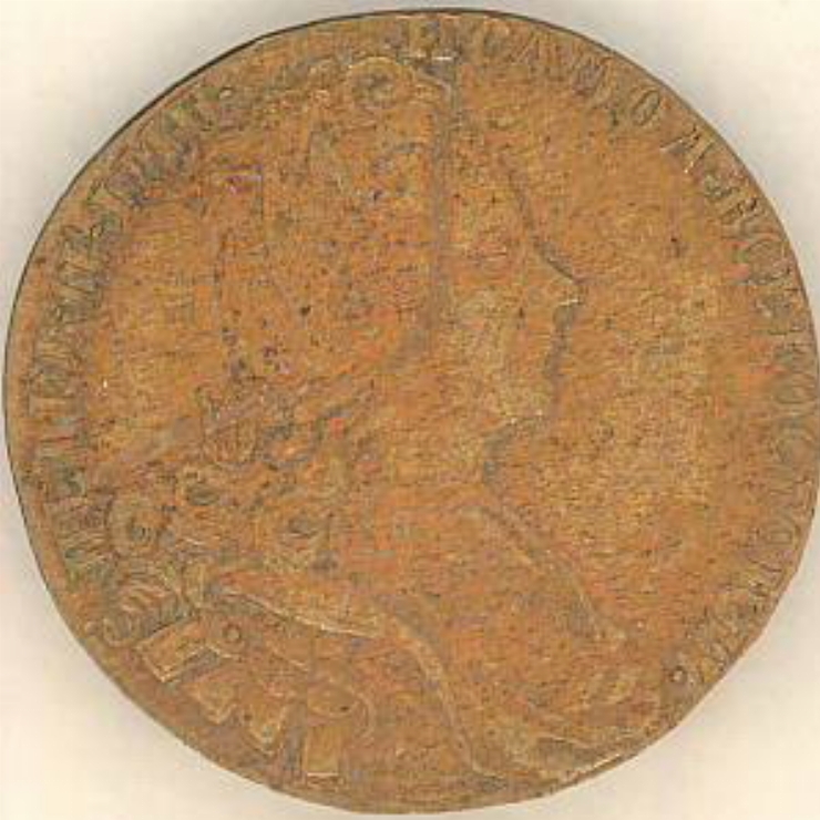 Jeton, 1913, cu bustul