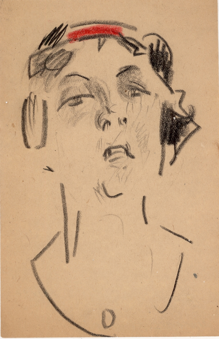Schiţă (Portret de femeie)