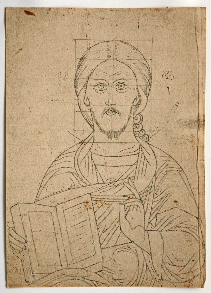 Hristos. Schiță