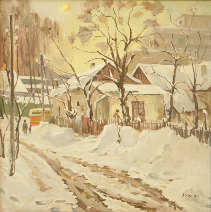 Iarnă (Iarna în Valea Dicescu)