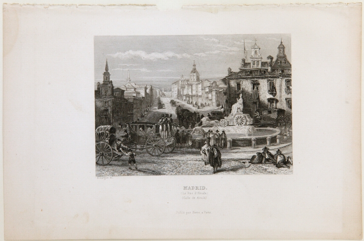 Madrid. Piața d`Alcala