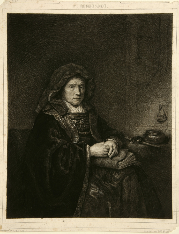 Portret de bătrînă